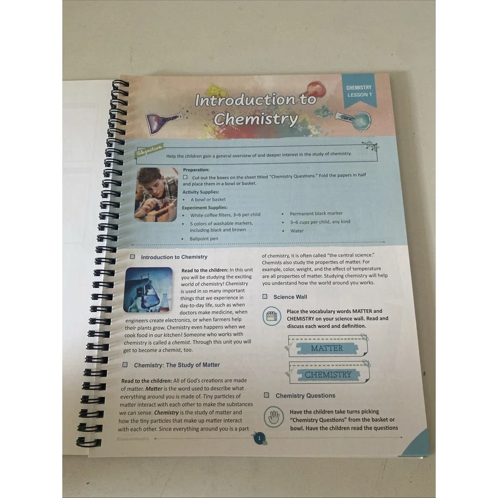 Chemistry Student Journal Grades 5–8 The Good and the Beautiful Homeschool 2022